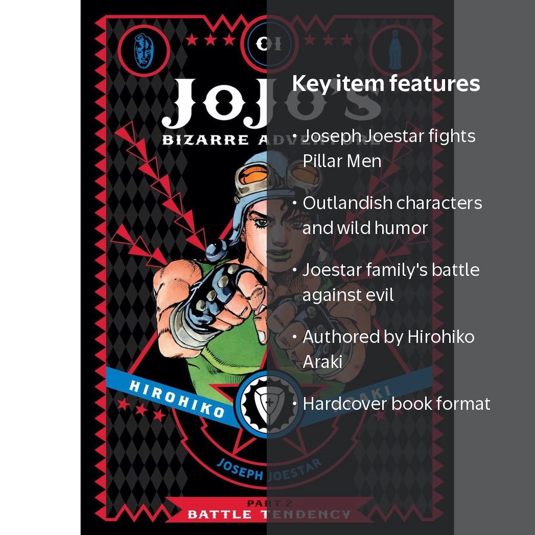 JoJo's Bizarre Adventure: Part 2--Battle Tendency, Vol. 1