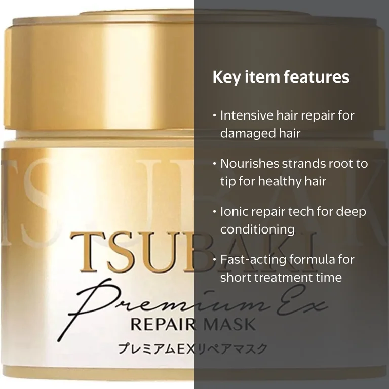 Tsubaki, Premium Repair Hair Mask, 6.4 oz, Deep Conditioning
