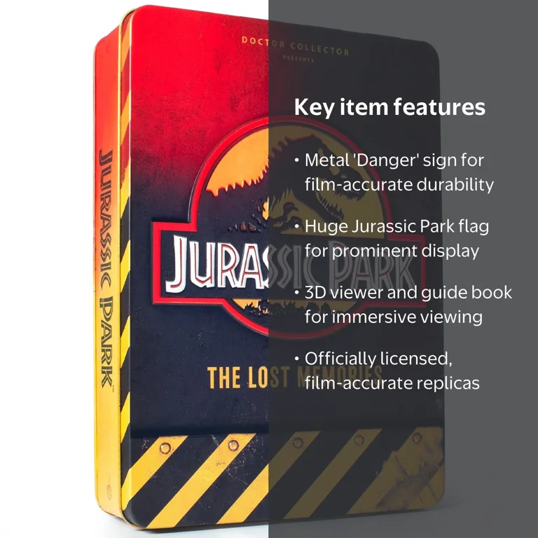Doctor Collector: Jurassic Park - The Lost Memories Kit - 21pc Set