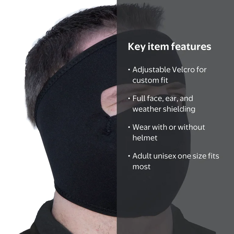 face mask under motorcycle helmet ILM Balaclava Model FM01 Riders in the dark over
