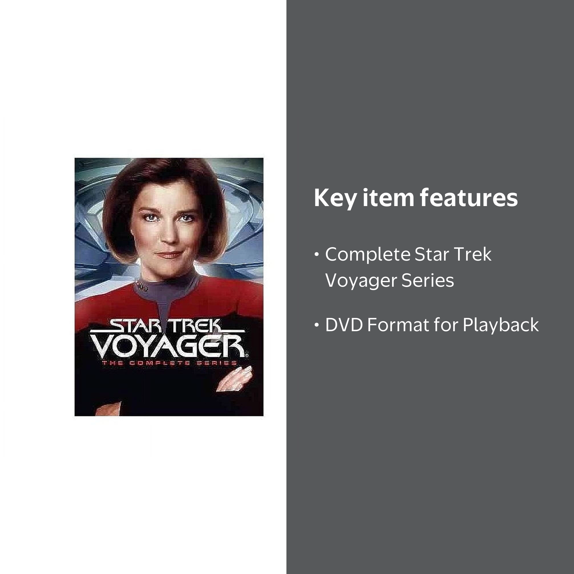Star Trek Voyager: The Complete Series (DVD) - Walmart.com