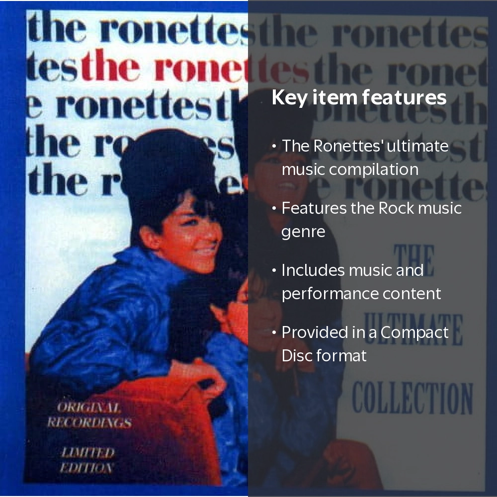 The Ronettes - Ultimate Collection - Music & Performance - CD