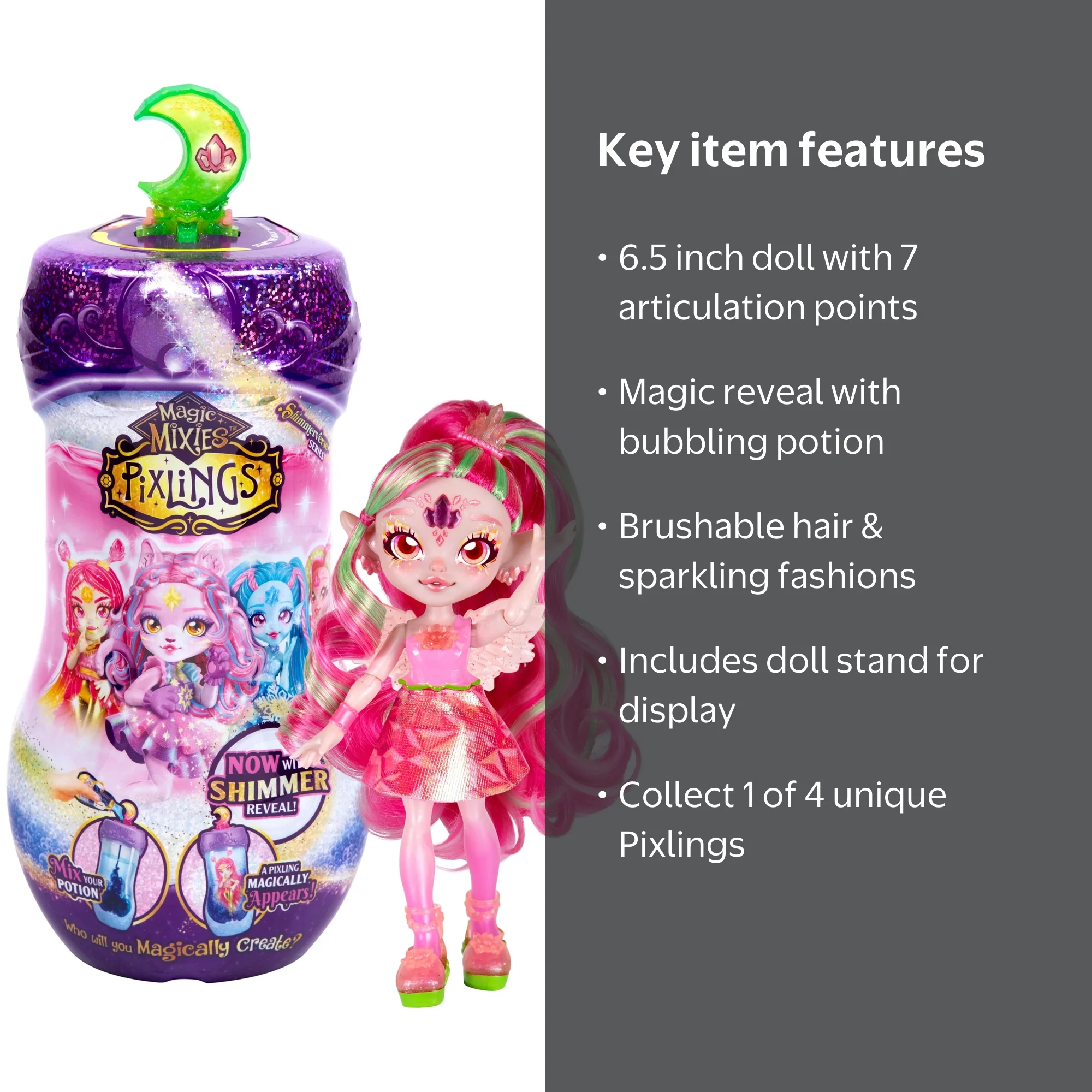 Magic Mixies Pixlings Shimmerverse 6.5