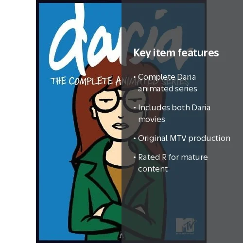 Daria: The Complete Animated Series, includes all five seasons+