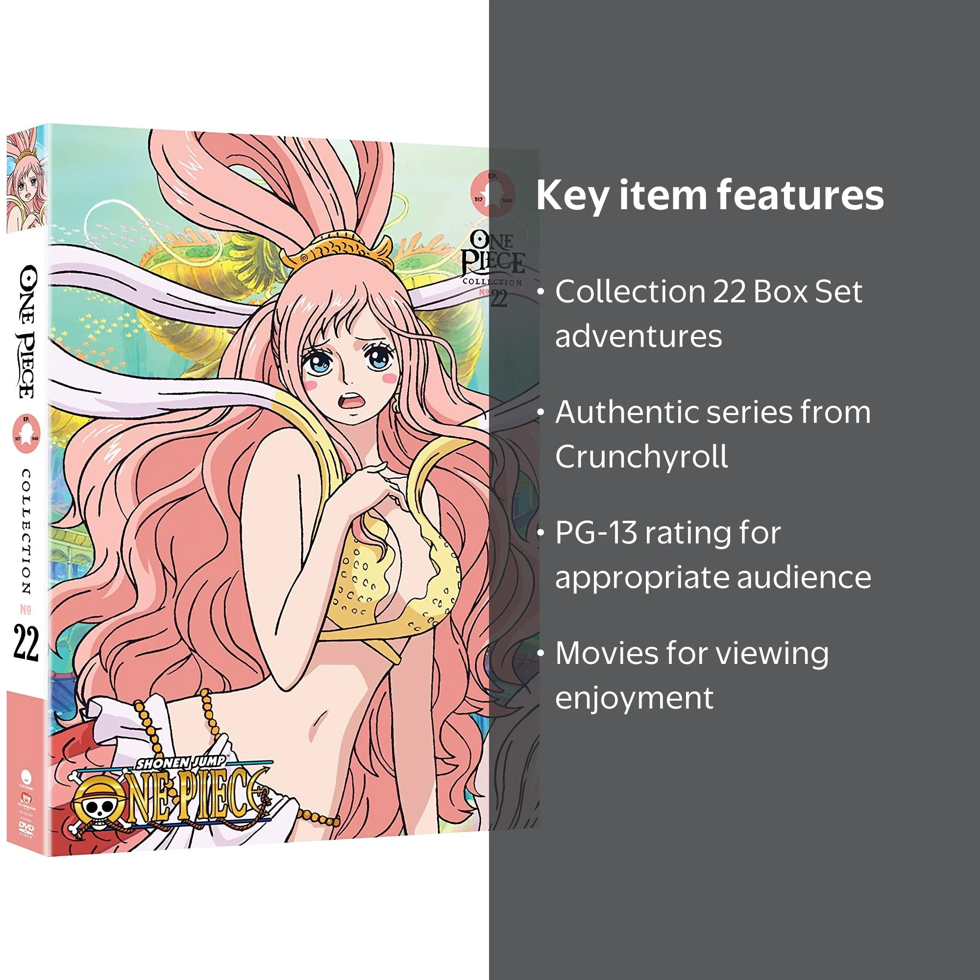 Crunchyroll, One Piece: Collection 22 Box Set, Adventure and