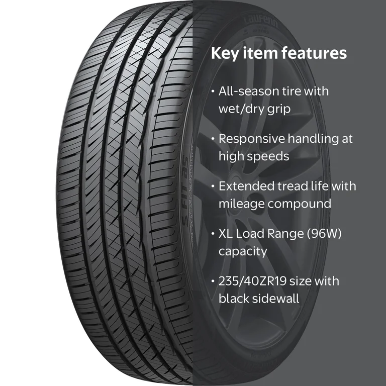 ラガルン Laufenn S FIT AS LH01 All Season 235/40ZR19 96W XL Passenger Tire