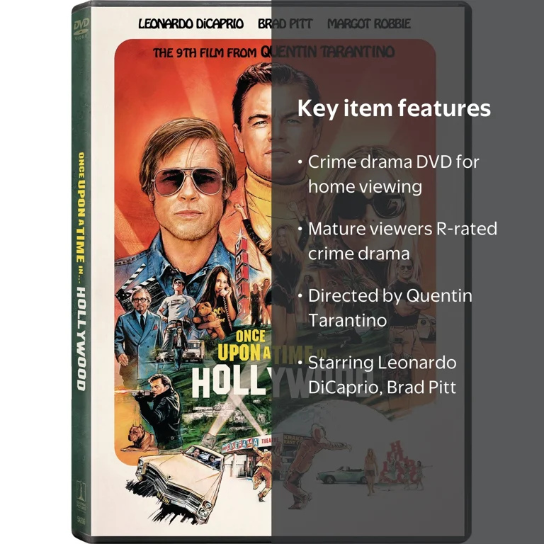 Sony, DVD, Once Upon A Time In Hollywood, 1969 Hollywood Crime