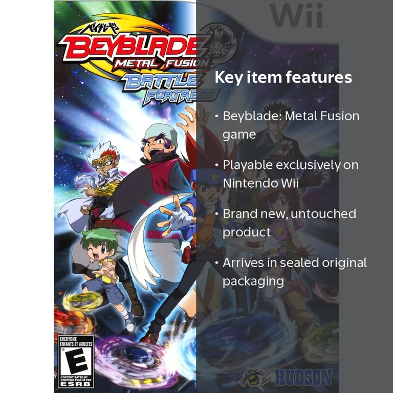 Konami, Beyblade: Metal Fusion, Nintendo Wii, Brand New, Sealed
