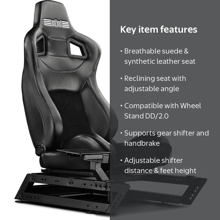Next Level Racing® GT Seat Add-on for Wheel Stand DD / 2.0 (NLR
