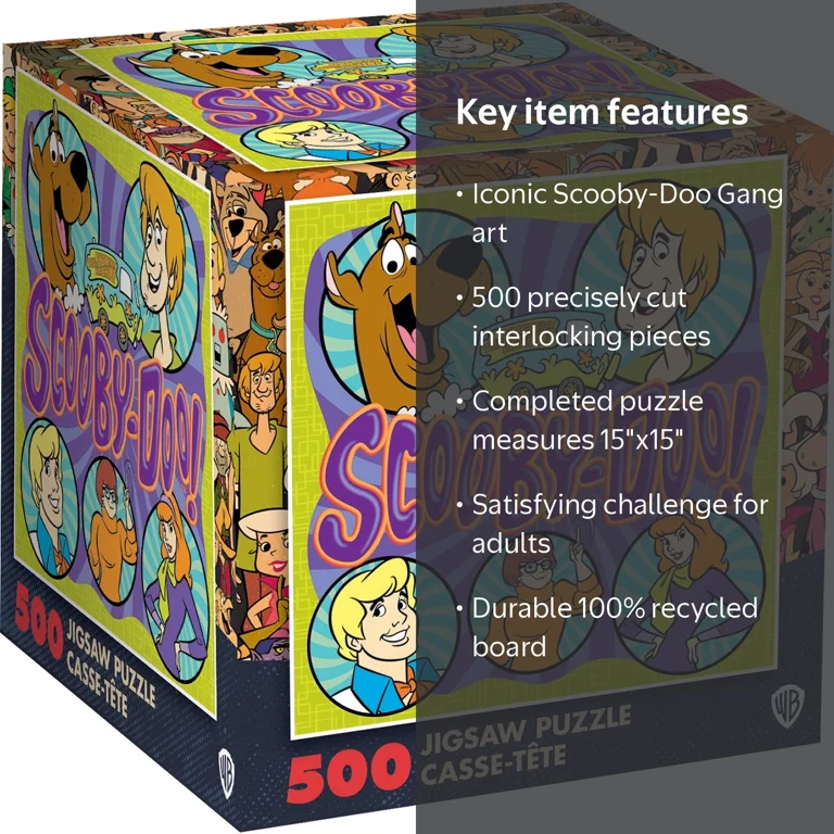 MasterPieces Scooby-Doo 500pc Jigsaw Puzzle - Adult, Iconic