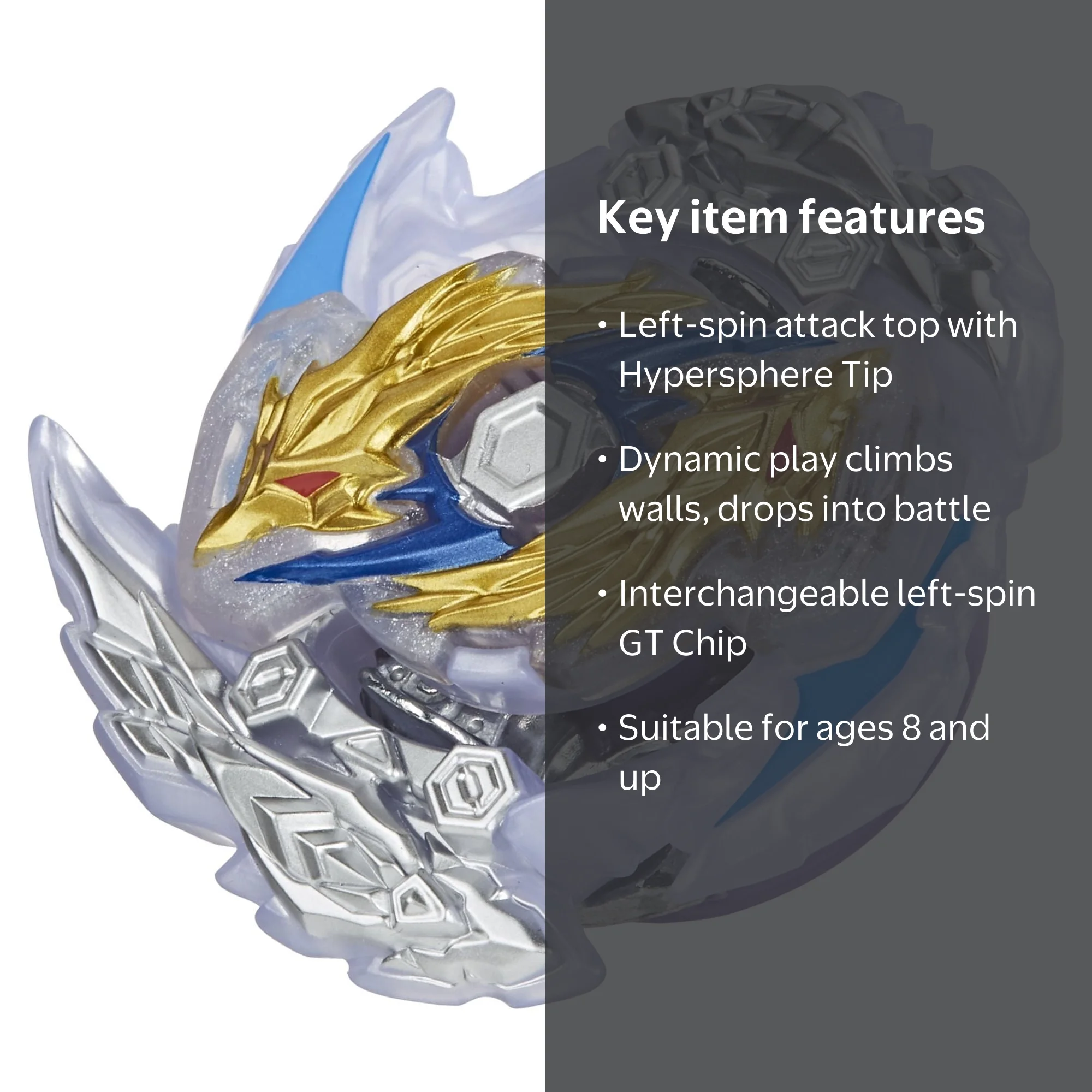 Beyblade Burst Rise Hypersphere Zone Luinor L5 Single Pack, GT