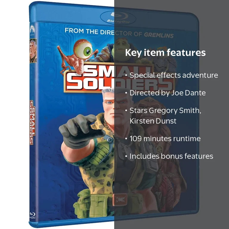 Paramount, Small Soldiers Blu-ray, Special Effects Adventure, 109