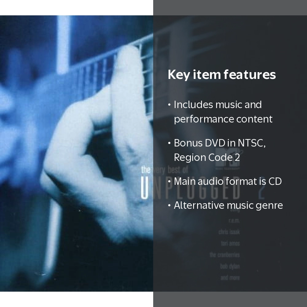 Various Artists - The Very Best Of MTV Unplugged, Vol. 2 - Music