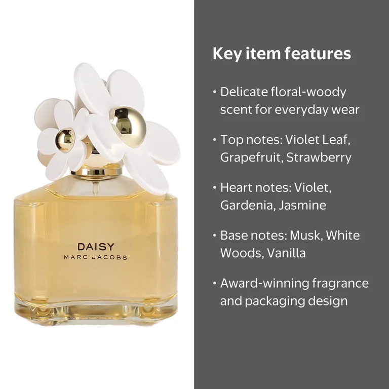 Marc Jacobs Daisy Eau De Toilette, 3.3 oz, Women's perfume