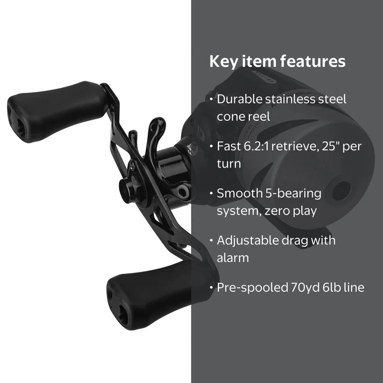 Profishiency Sniper E-Series Micro Spincast Reel - Walmart.com