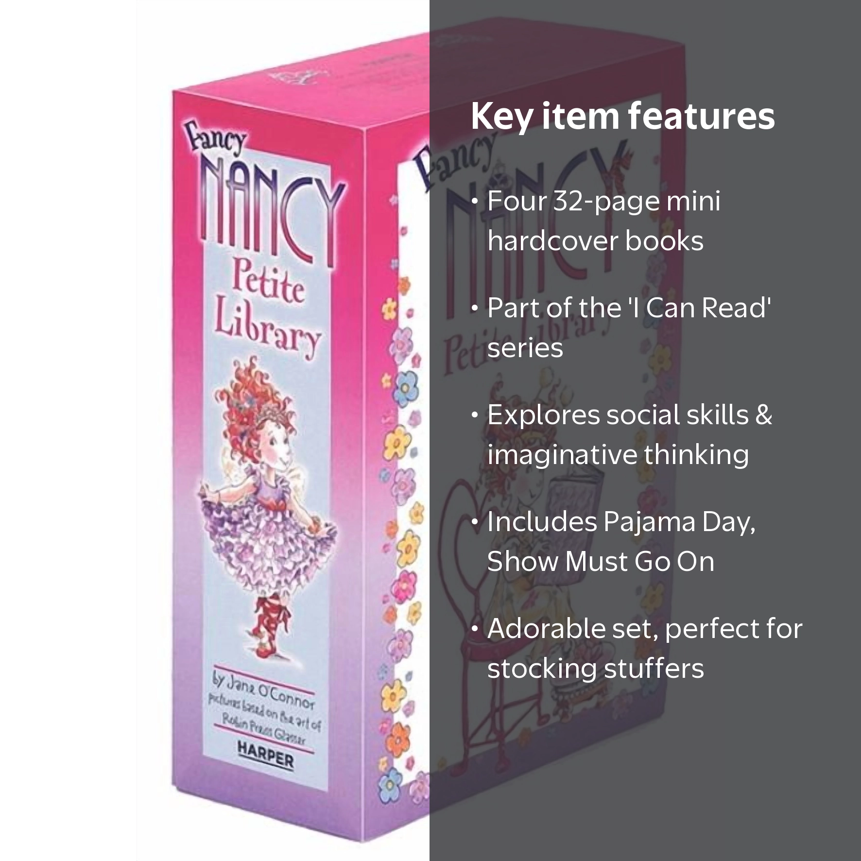Fancy Nancy Fancy Nancy Petite Library: 4 Mini Books, (Hardcover