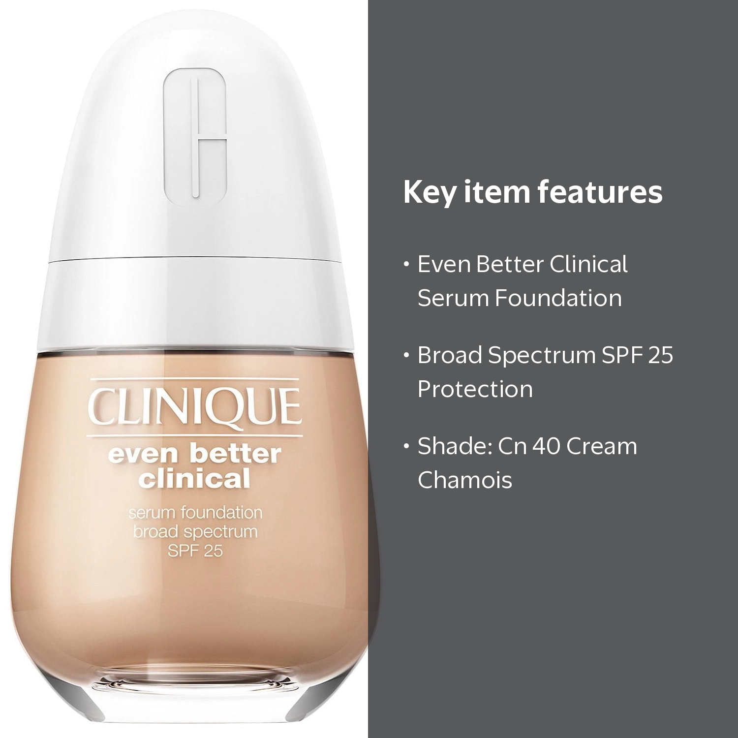 Clinique, Serum Foundation, Broad Spectrum SPF 25, Beige - Walmart.com