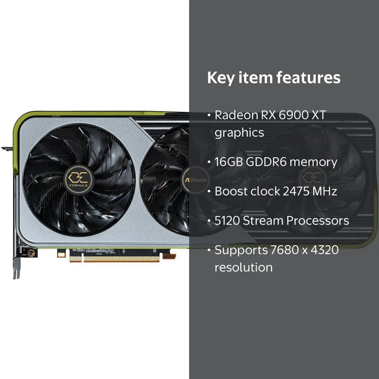 ASRock OC Formula Radeon RX 6900 XT 16GB GDDR6 PCI Express 4.0 ATX