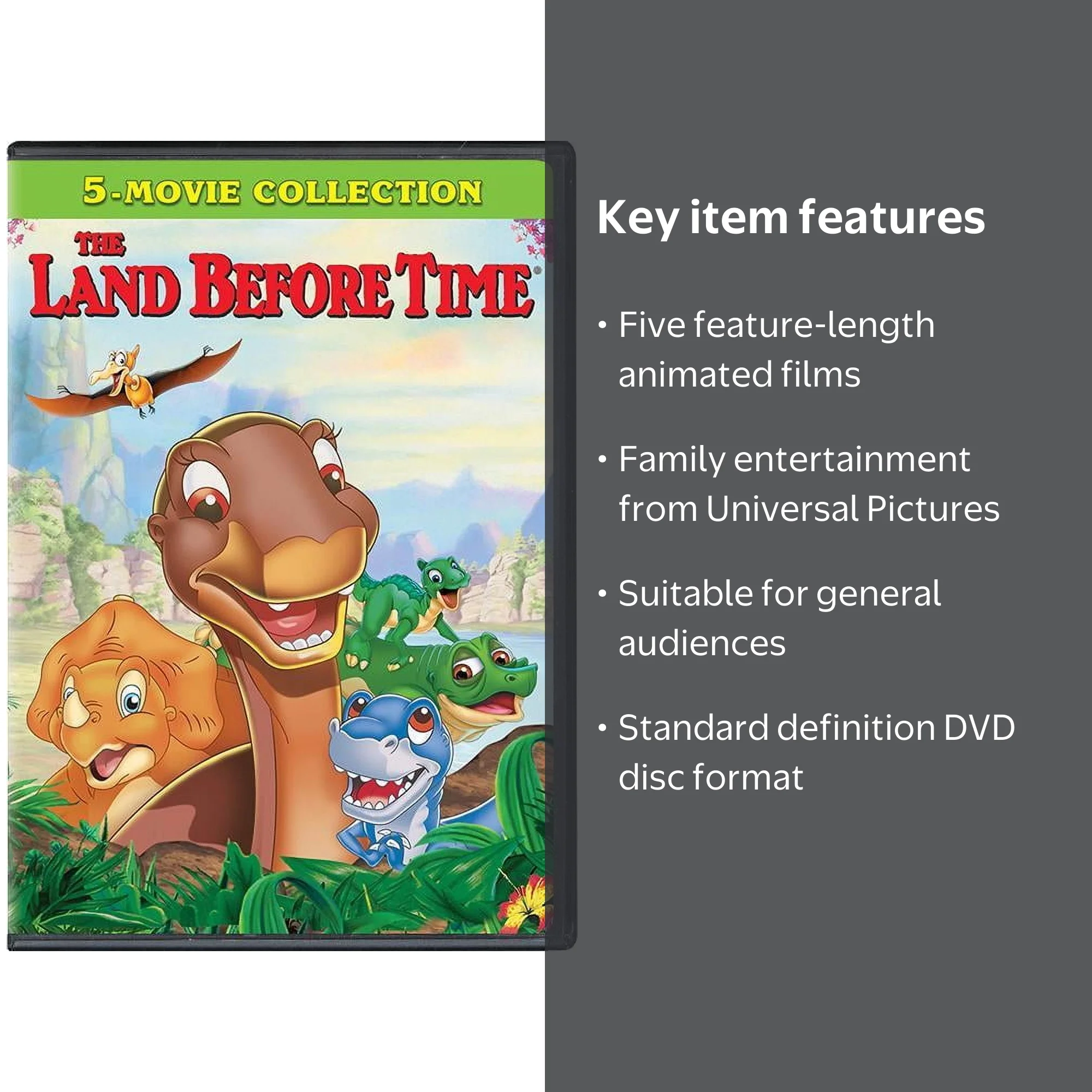 The Land Before Time: 5-movie Collection (DVD) - Walmart.com