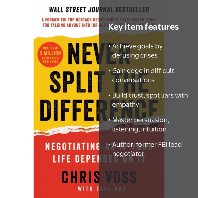 Chris Voss, Never Split the Difference, Negotiating Skills