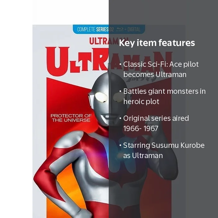 Ultraman: Complete Series (Blu-ray), Mill Creek, Science Fiction