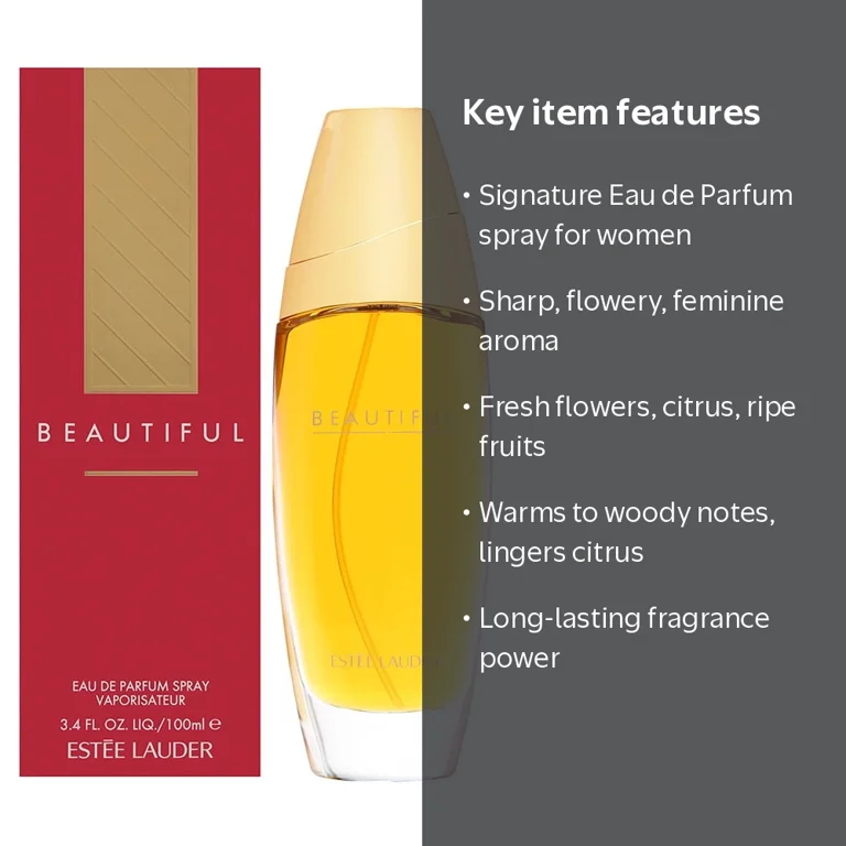 Estée Lauder, Beautiful Women, 3.4 oz Eau de Parfum Spray
