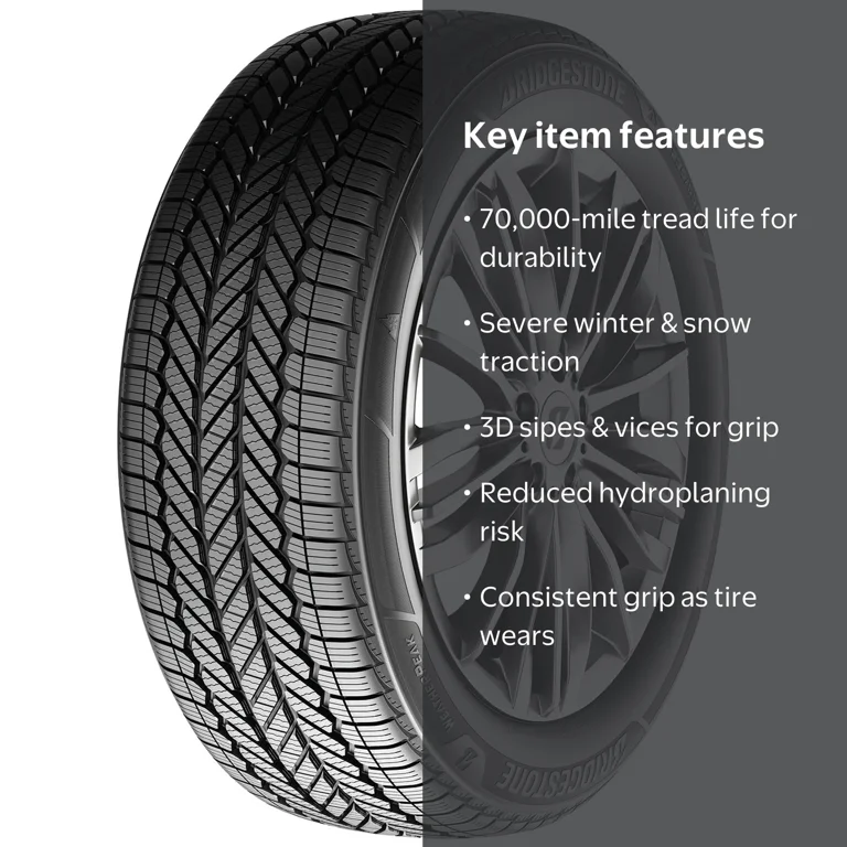 Bridgestone Weatherpeak All Weather 205/55R16 91V Passenger Tire