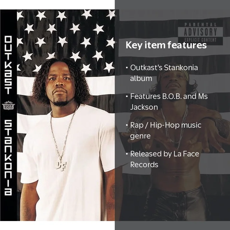 Outkast - Stankonia - Music & Performance - CD with Hit Tracks