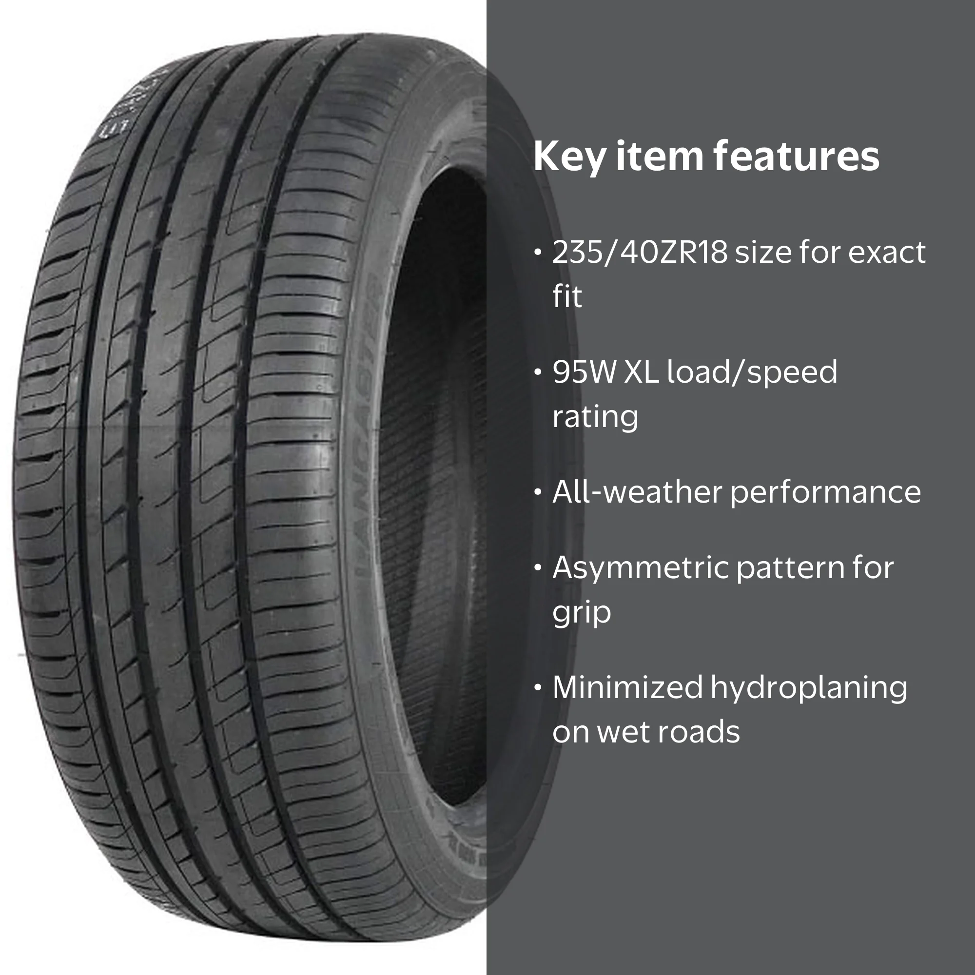 Lancaster LR-66 All Season 235/40ZR18 95W XL Passenger Tire