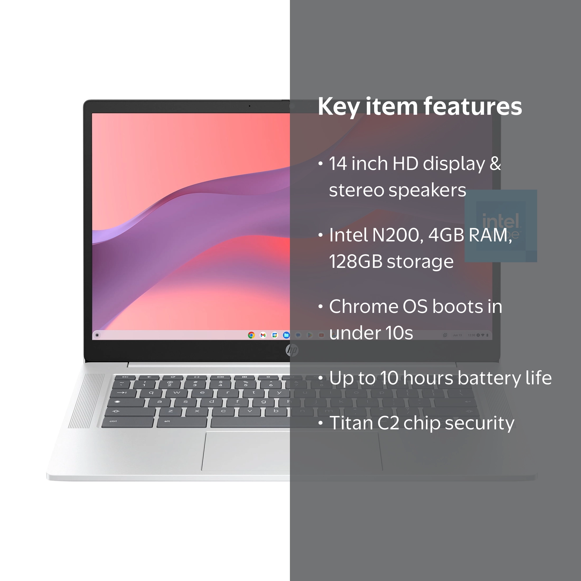 du様 ほぼ新品 HP Chromebook N200 8GB 14型 おまけ付 Amazon.com: HP 15.6'' HD Chromebook Laptop, Intel Processor N200