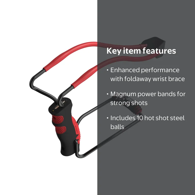 Barnett, Slingshot, Black Widow, foldaway wrist brace, compact
