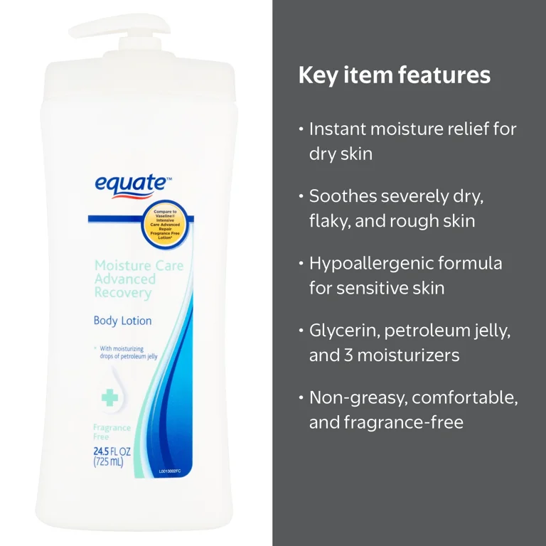 Equate Advanced Recovery Skin Care Lotion, 24.5 Oz - Walmart.com