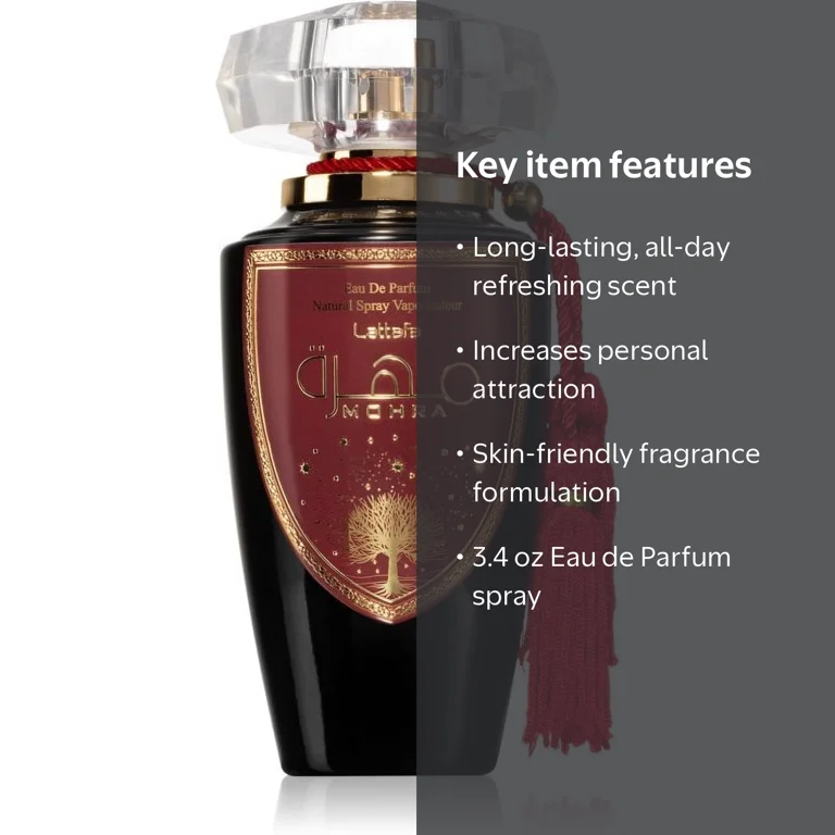 Lattafa, Mohra Women‚Äôs EDP Spray, 3.4 oz, Multicolor - Walmart.com