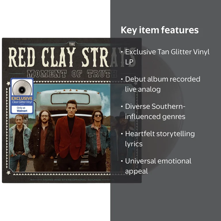 Red Clay Strays - Moment of Truth - Walmart Exclusive Tan Glitter