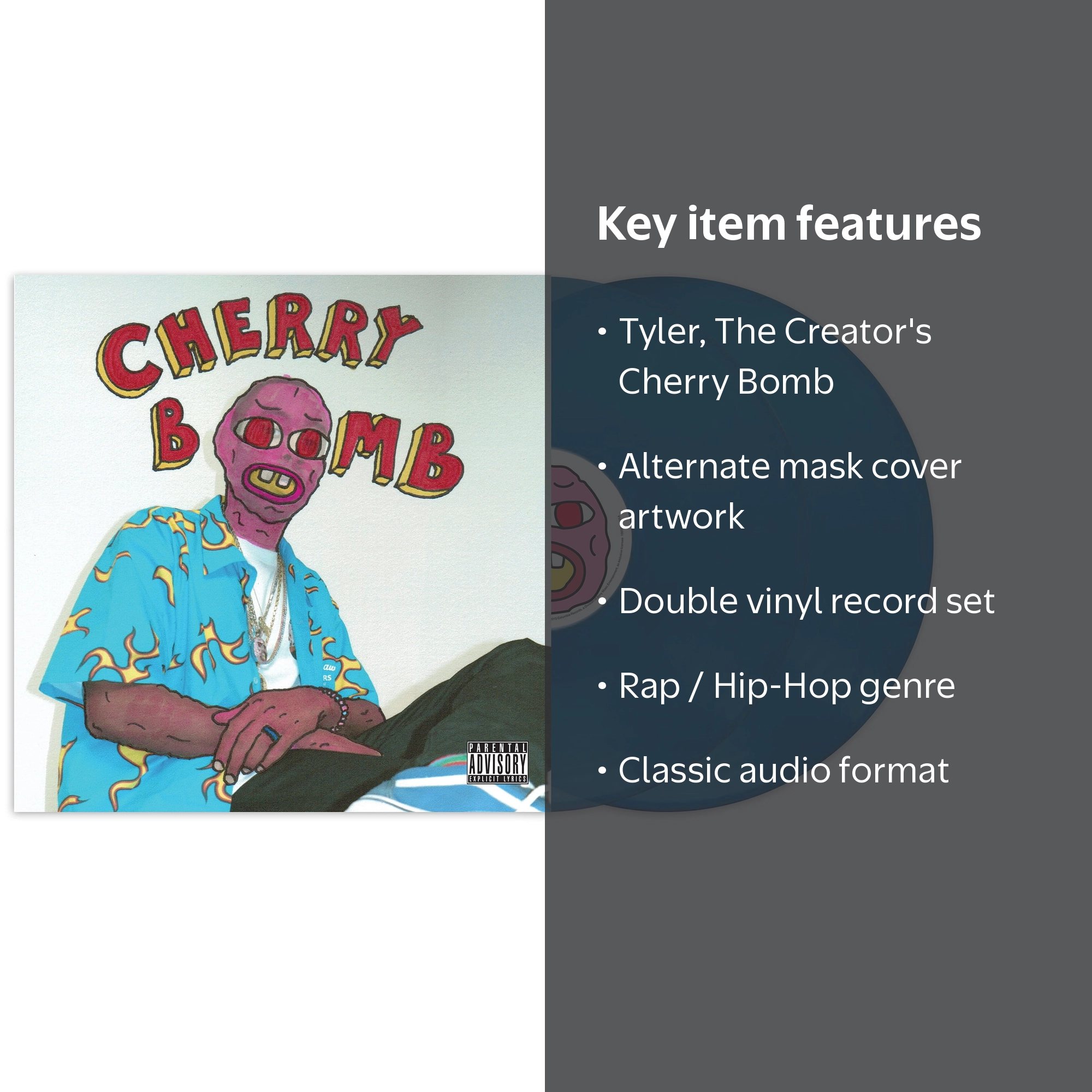 Tyler, The Creator - Cherry Bomb (Alternate Mask Cover) - Vinyl