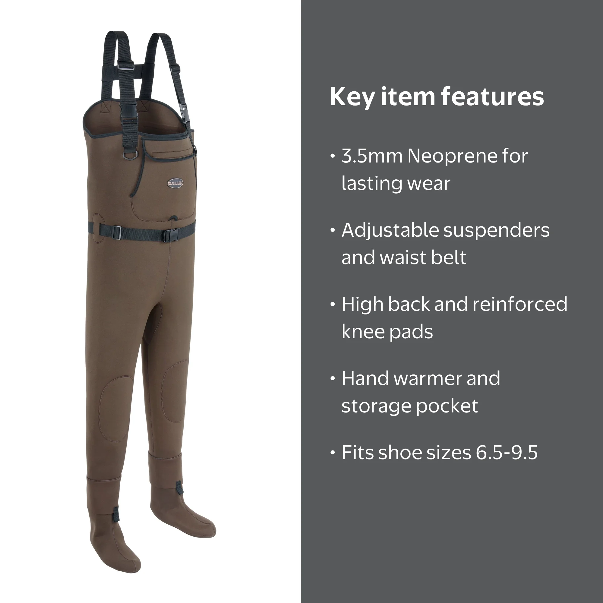 Allen Company, Fishing Chest Wader, Size Medium, Brown - Walmart.com
