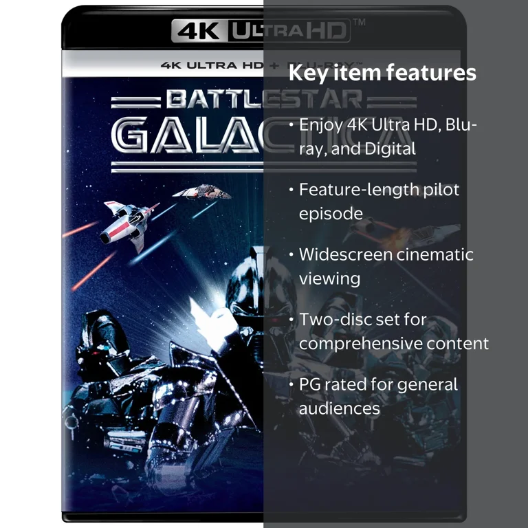 Battlestar Galactica 4K Ultra HD + Blu-ray + Digital Copy, Pilot