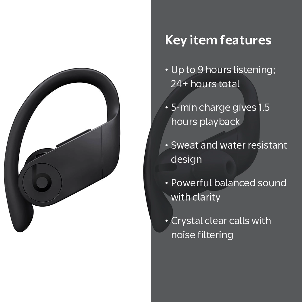 Powerbeats Pro Wireless Bluetooth Earbuds with Apple H1 Headphone