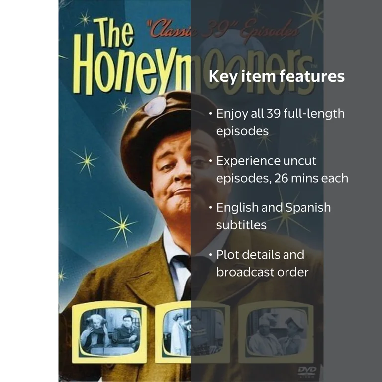 Paramount's The Honeymooners: Classic 39 Episodes DVD Collection