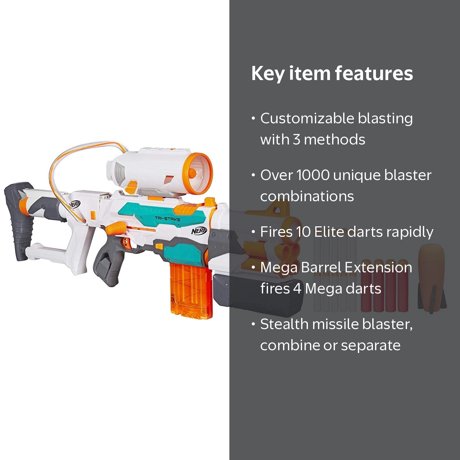 Nerf Modulus Tri-Strike - Walmart.com