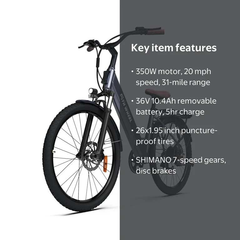 electric bicycle 350w Schwinn Parkwood Hybrid Bike, Hub Motor, 27-Inch Wheel, Adult Bicycle, Blue : Sports & Outdoors The Huffy Centuric 20 Inch Electric Bike combines compact convenience with powerful pedal assist performance Ecotric Starfish 20