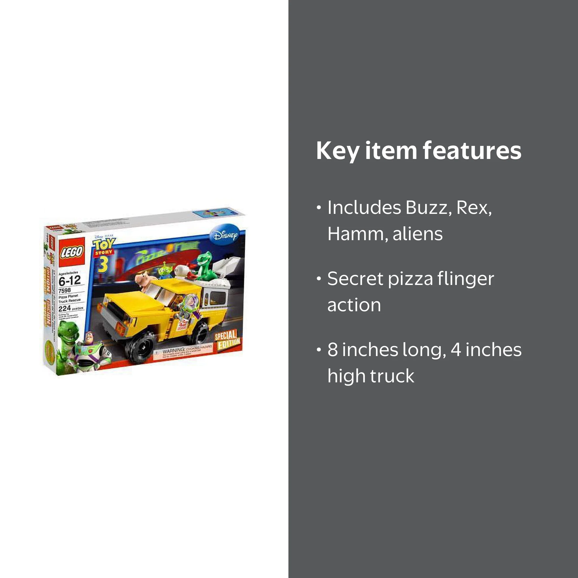 Toy Story 3 Pizza Planet Truck Rescue Set LEGO 7598 - Walmart.com