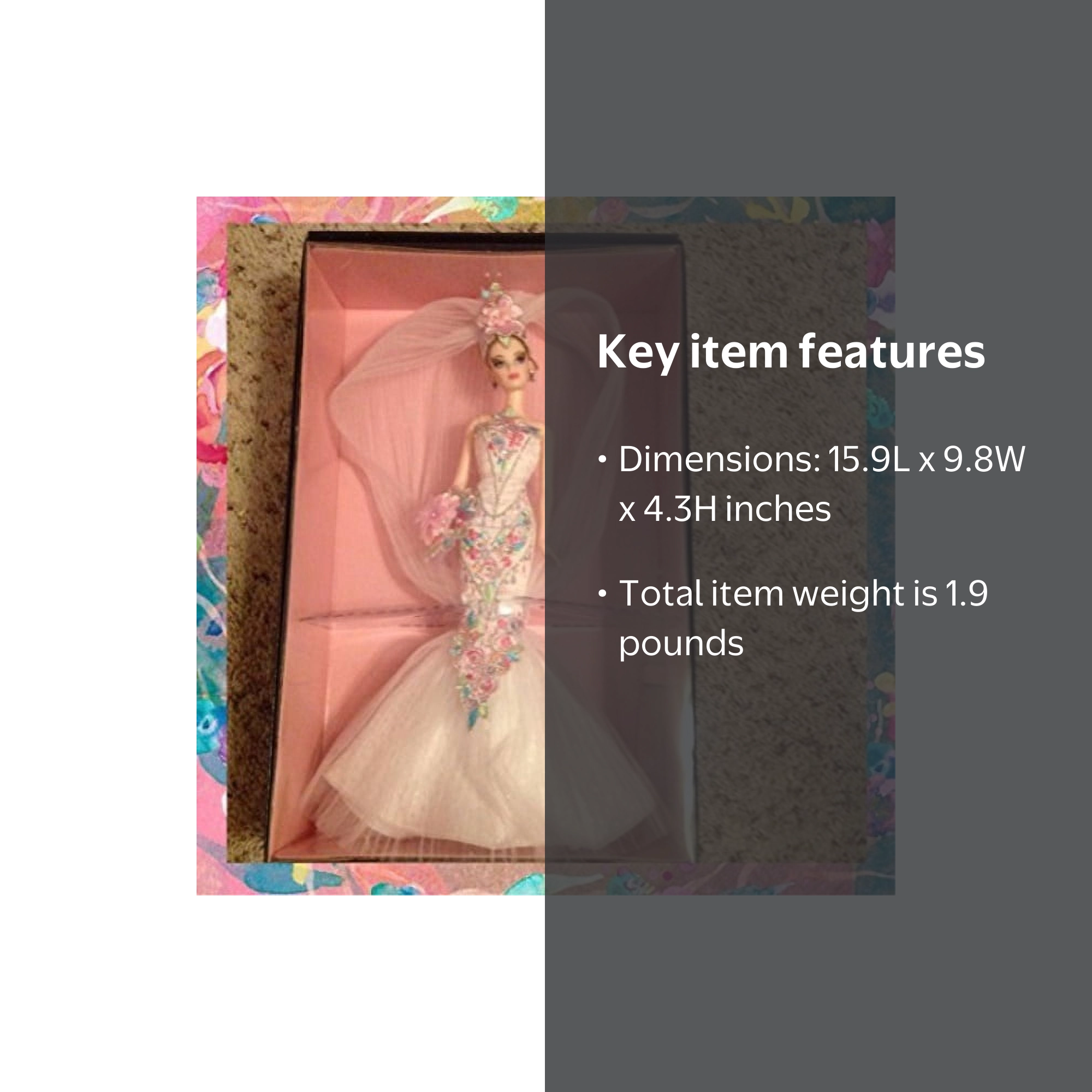 Couture Confection Bride Barbie Doll Limited Edition Gold Label by
