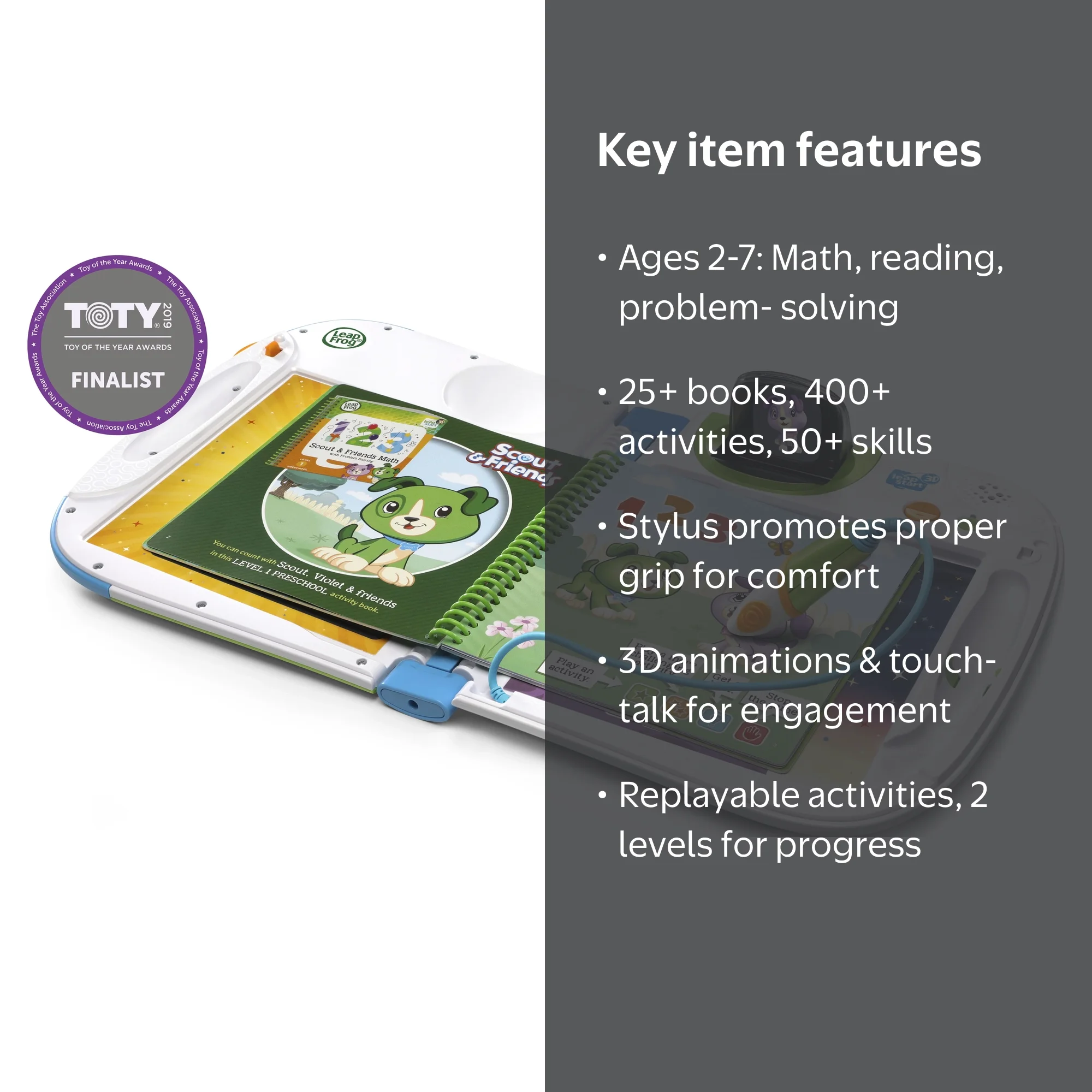 LeapFrog LeapStart 3D Interactive Learning System, 25+ Books