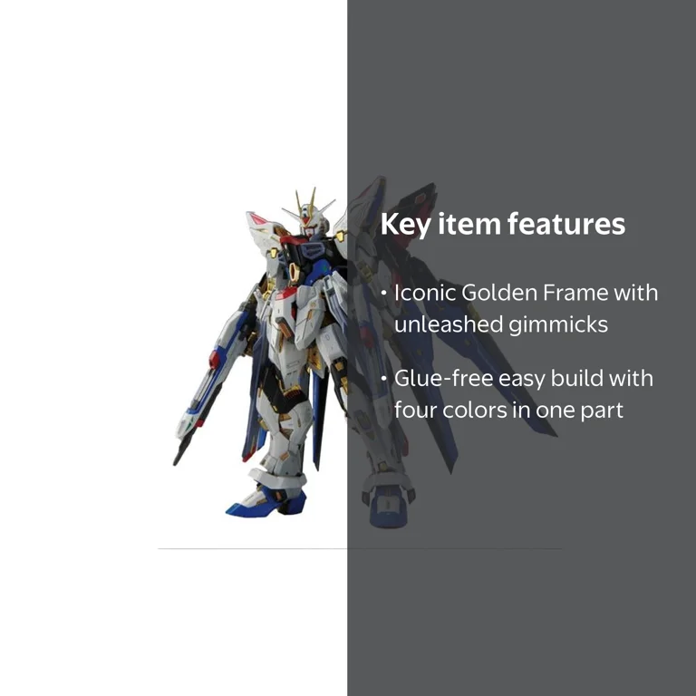 mg シード系キット BANDAI HOBBY, Model Kit, MGEX 1/100 Strike Freedom Gundam