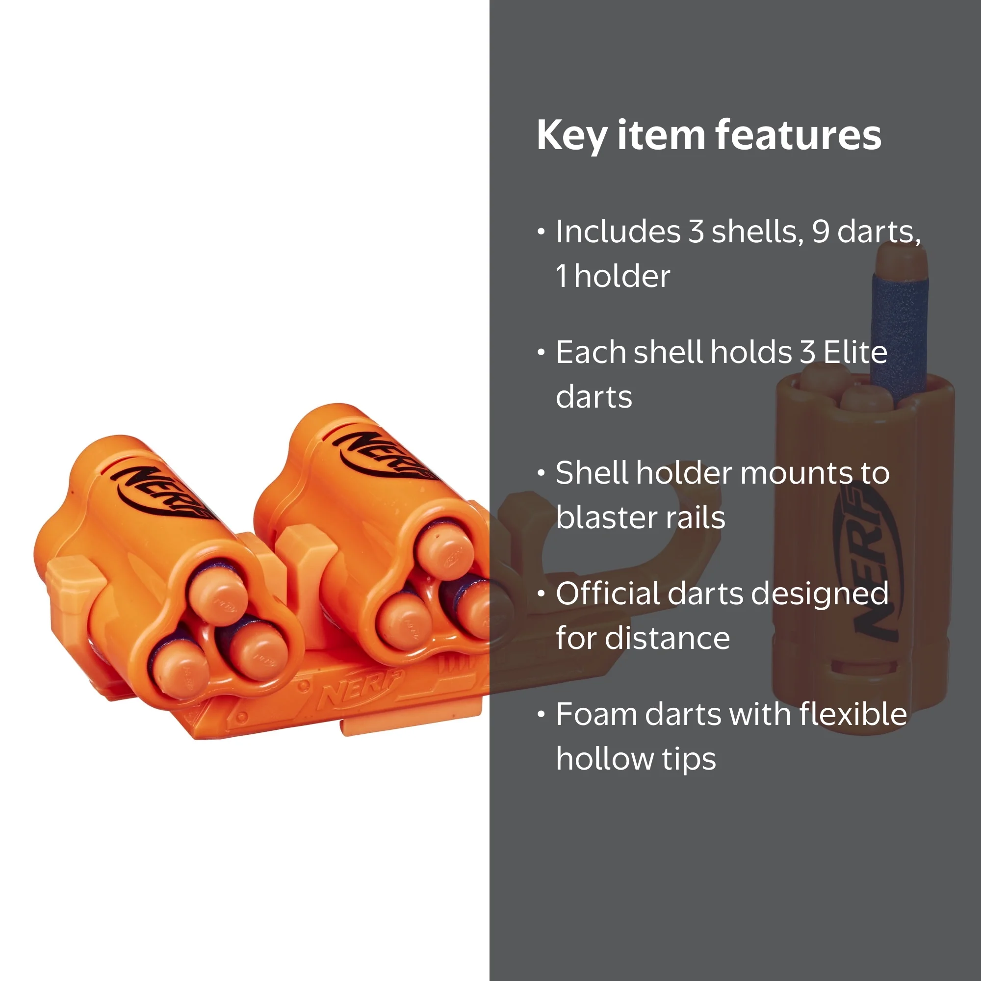 NERF ELITE SHELL UPGRADE KIT - Walmart.com