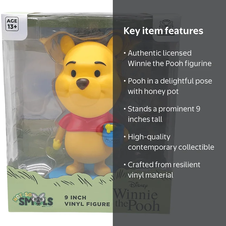 Culture Fly Winnie the Pooh 9-inch Vinyl Figure - Walmart.com