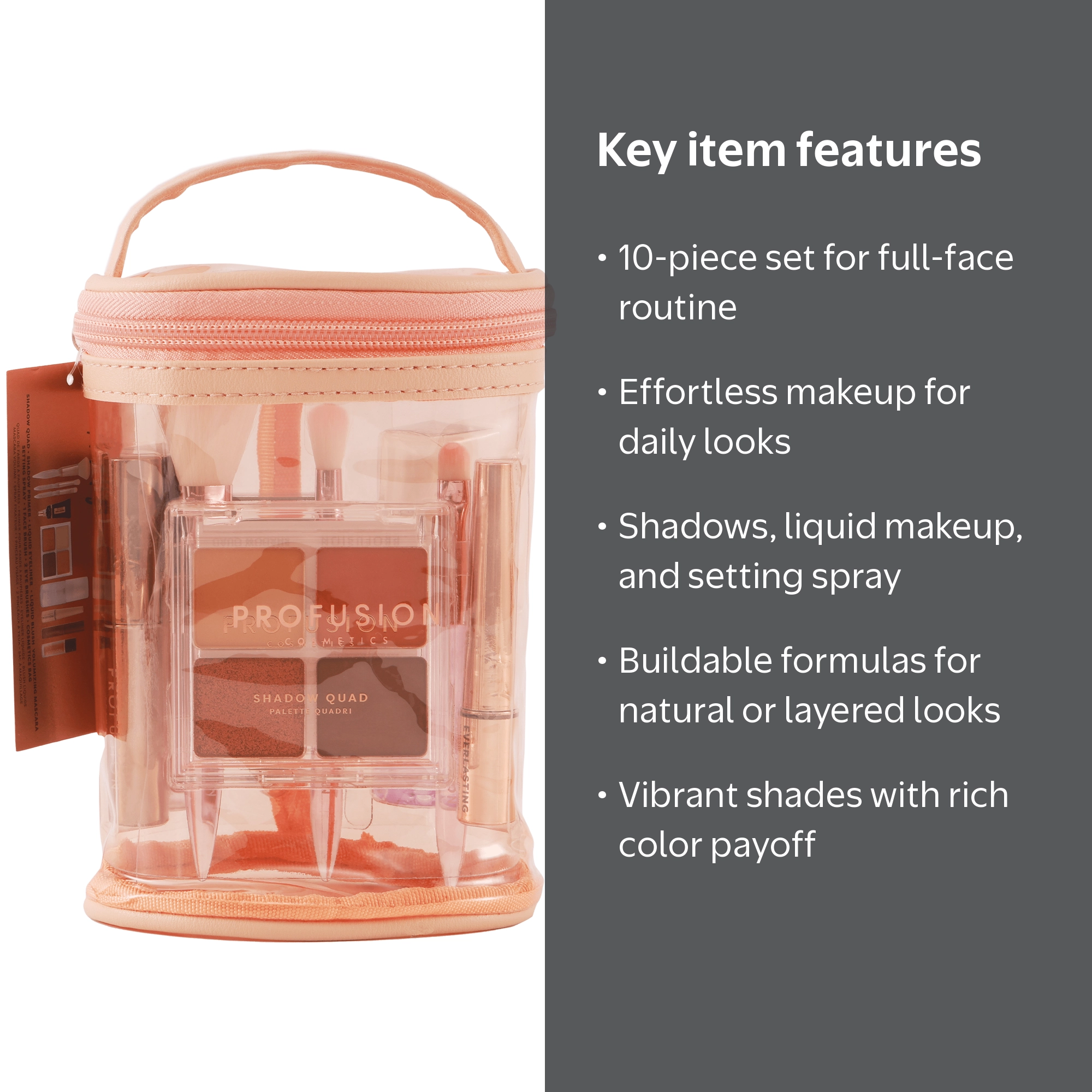 Profusion Cosmetics Artistry Essentials 10 piece Beauty Set