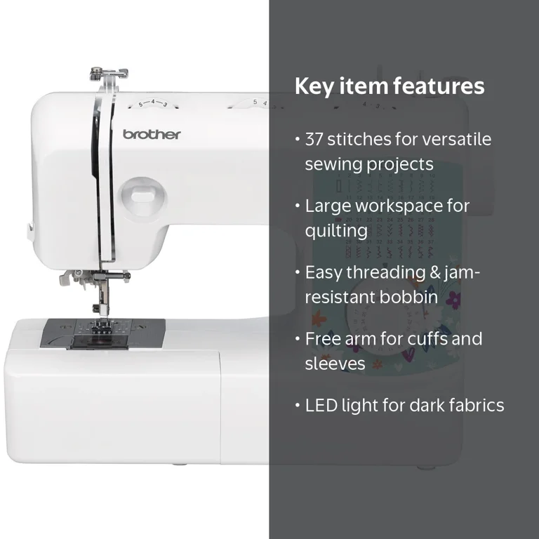 Brother GQ3700 Sewing & Quilting Machine with Wide Table - Walmart.com