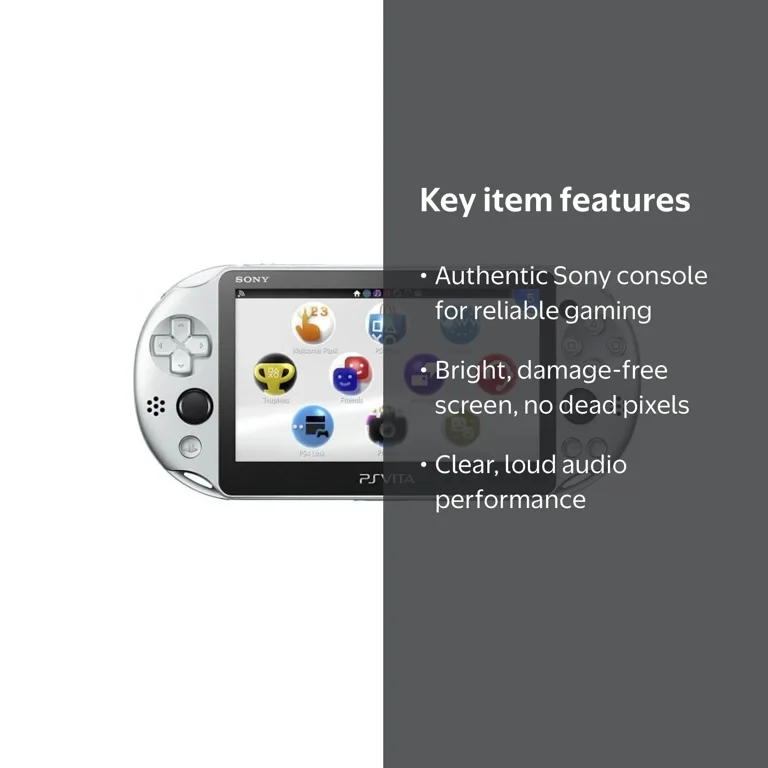 PV Vita 2000, PlayStation Ps Vita 2000 Slim Console WiFi, Silver